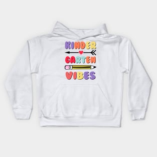 Kindergarten Vibes Back To School Kids Hoodie